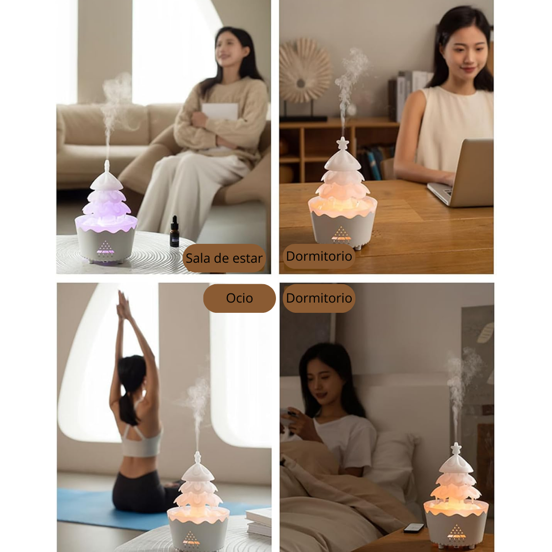 Humidificador árbol de navidad